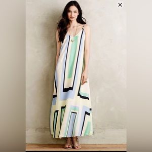 Maeve Anthropologie maxi dress